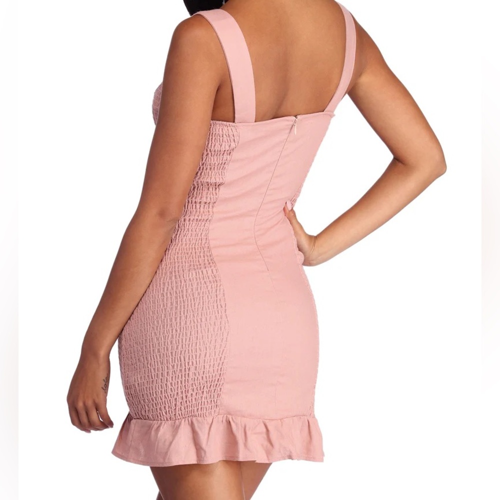 Gilli Ruffle My Feathers Mini Dress - Picture 12 of 12